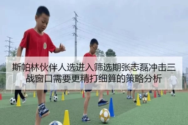 斯帕林伙伴人选进入筛选期张志磊冲击三战窗口需要更精打细算的策略分析